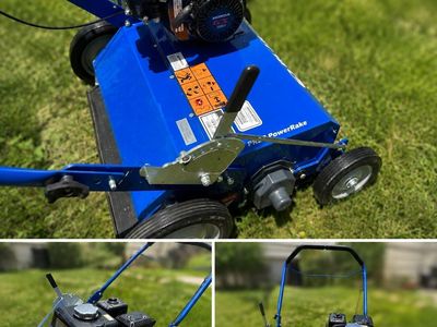 Bluebird PR22 Power Rake with Honda GX120 Engine