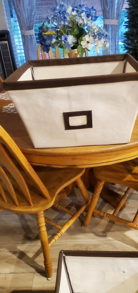Canvas Srirafe Bins