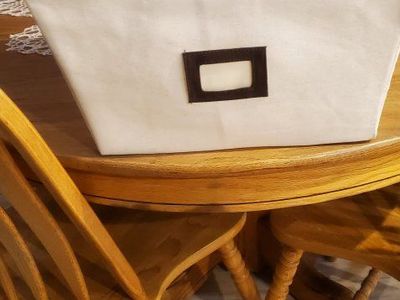 Canvas Srirafe Bins