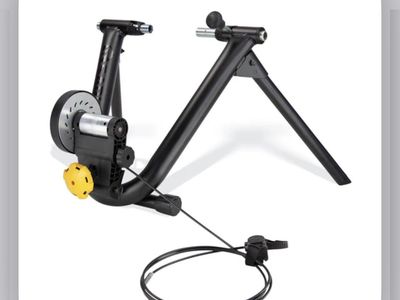 Saris MAG+ Indoor Bike Trainer w Adjustable Magnetic Control Knob