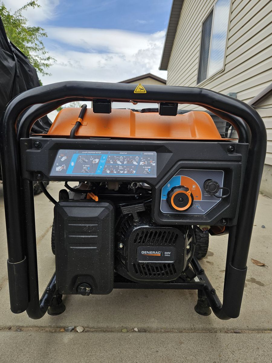 Generac 6700 Duel Fuel