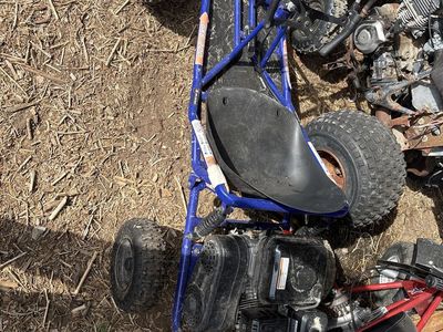 TrailMaster GKS 200 Go Kart Blue Off-Road Utility Vehicle