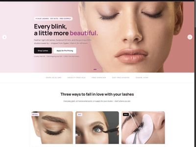LUSHEYE.com - – Lush Eye — Lash Brand With Three Revenue Lines | Retail, DIY Kits, Gated Pro Wholesale Portal