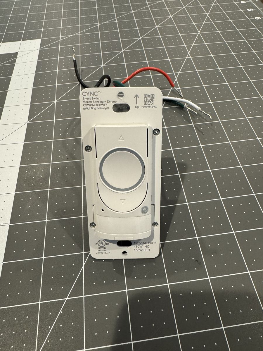 GE Cync Smart Dimmer + Motion Sensor Light Switches (3 Available)