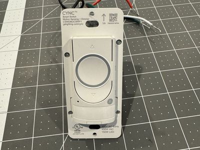 GE Cync Smart Dimmer + Motion Sensor Light Switches (3 Available)