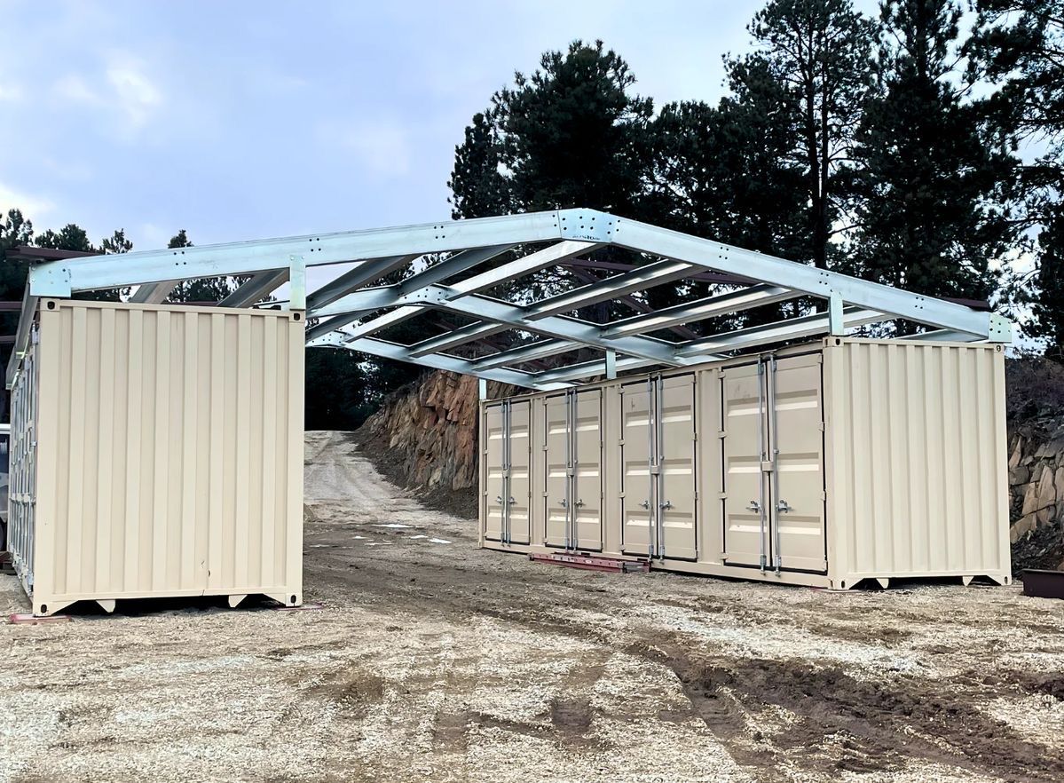 Shipping container 8x40 one trip 9’6 full spec