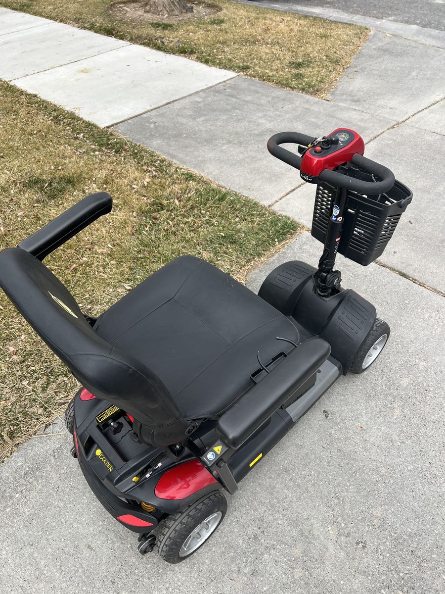 Golden Buzz Around Ex Scooter