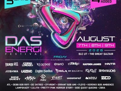 Das Energi Festival Tickets - single day