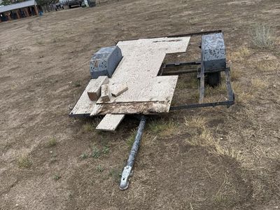 Utility Trailer Project For Parts or Repair