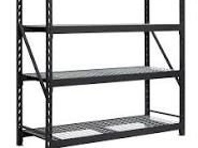 Gorilla Rack Industrial Shelving 72" X 24" X 72" 8 units, and other shelving available $275 at Costco - Our Price $150