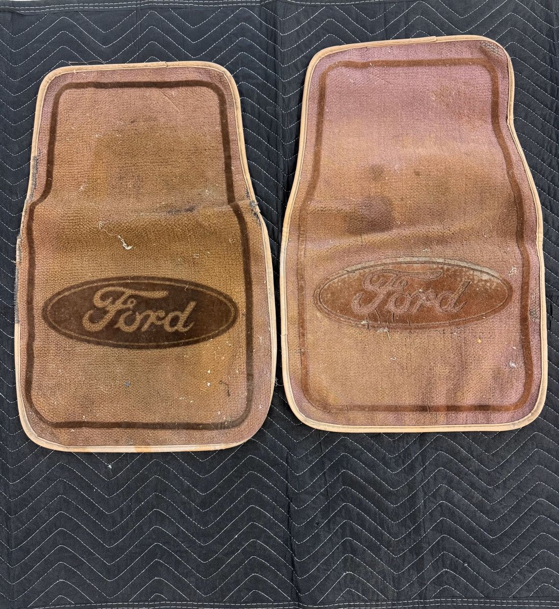 Original Vintage Ford Floor Mat with Logo