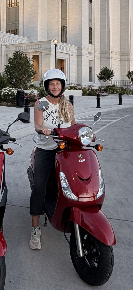 2012 SYM Fiddle II 125cc Scooter - Red, Low Miles (2,850), Recently Serviced
