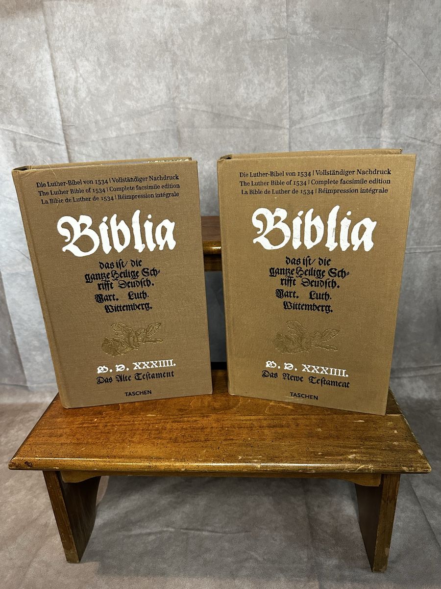 1534 Luther Bible Facsimile Set (2 Vol.)