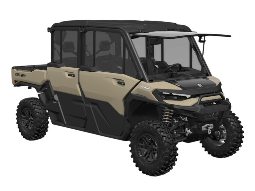 2026 Can-Am® Defender MAX Limited HD11 Desert Tan & Carbon Black