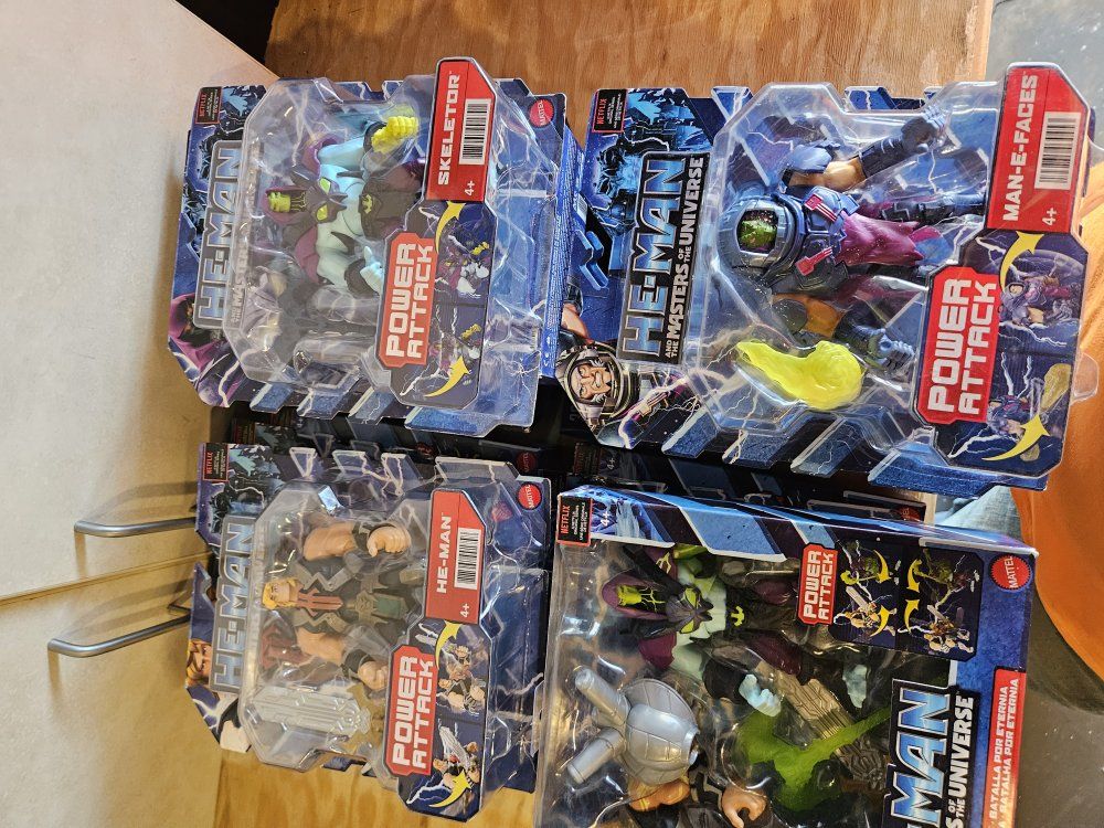 heman action figure lot