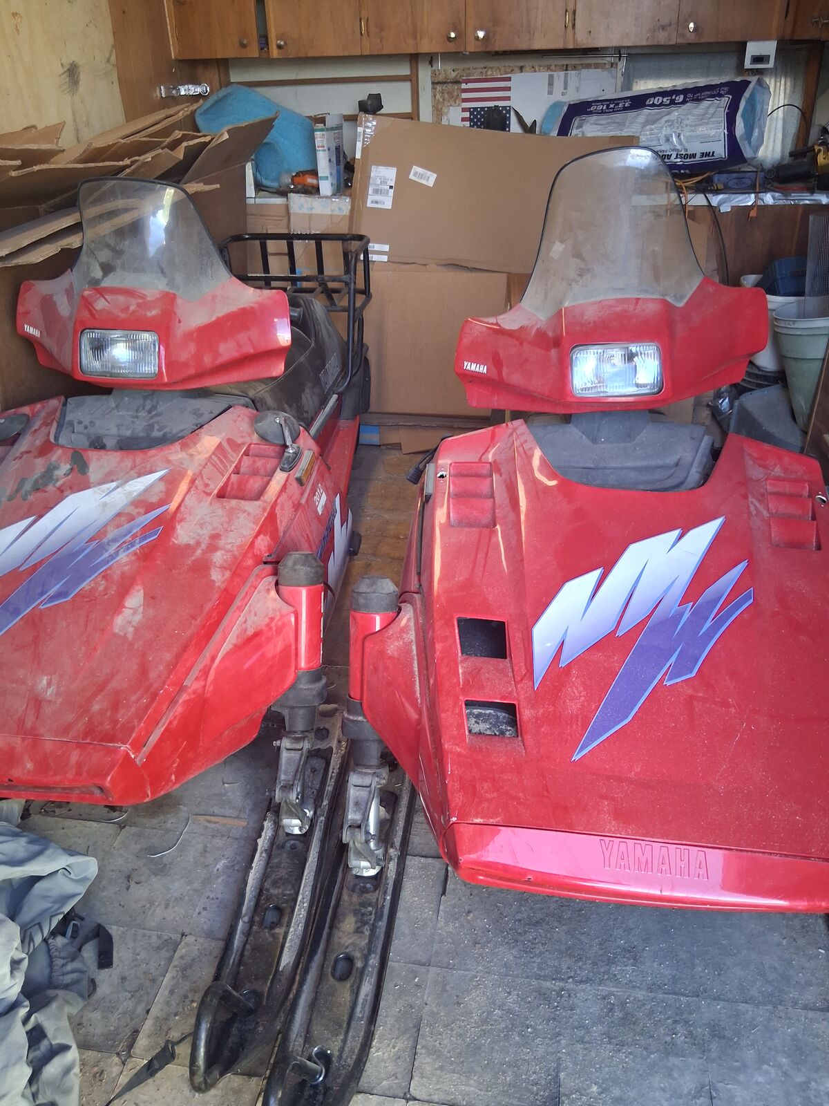 3 Snow Mobiles $3,500.00