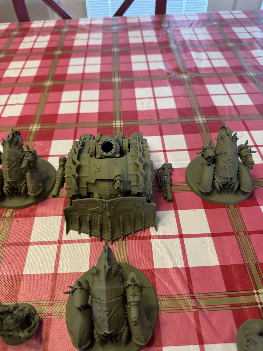 Warhammer 40k Death Guard army