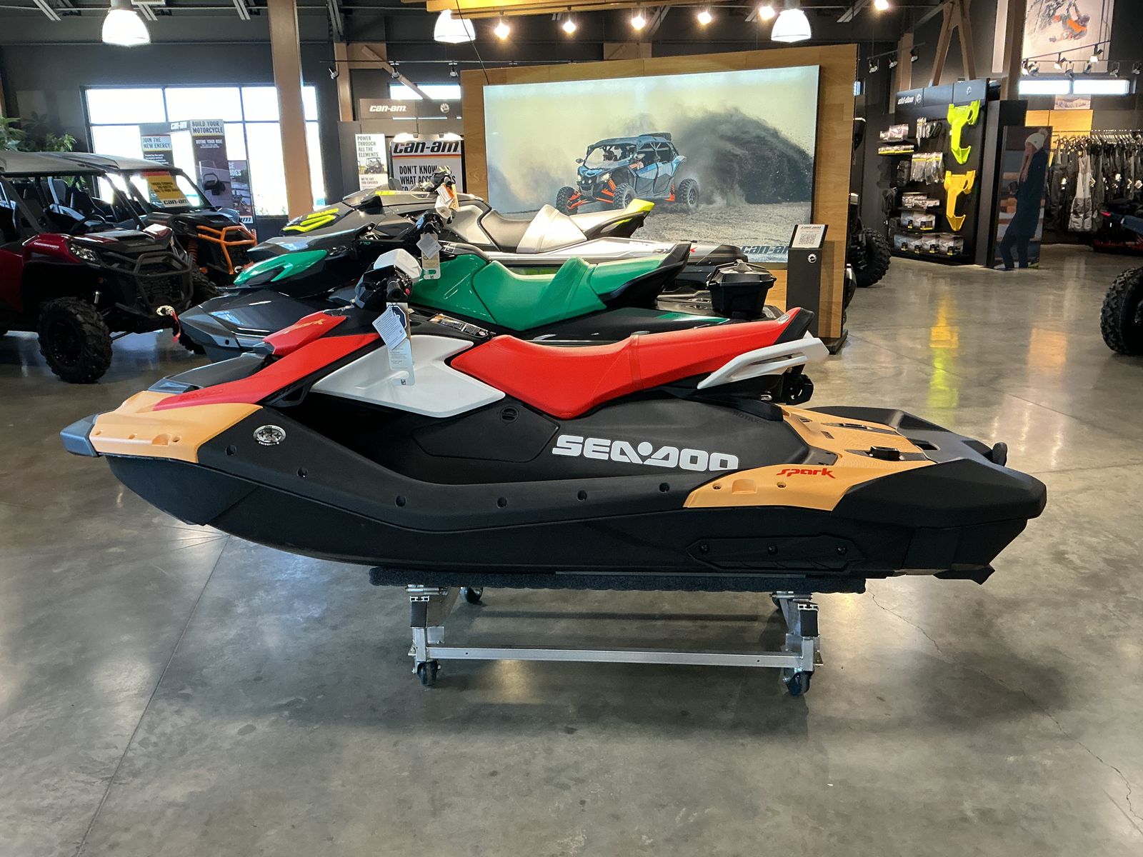 2026 SEA DOO SPARK 3UP CONV 90      ORANGE/RED