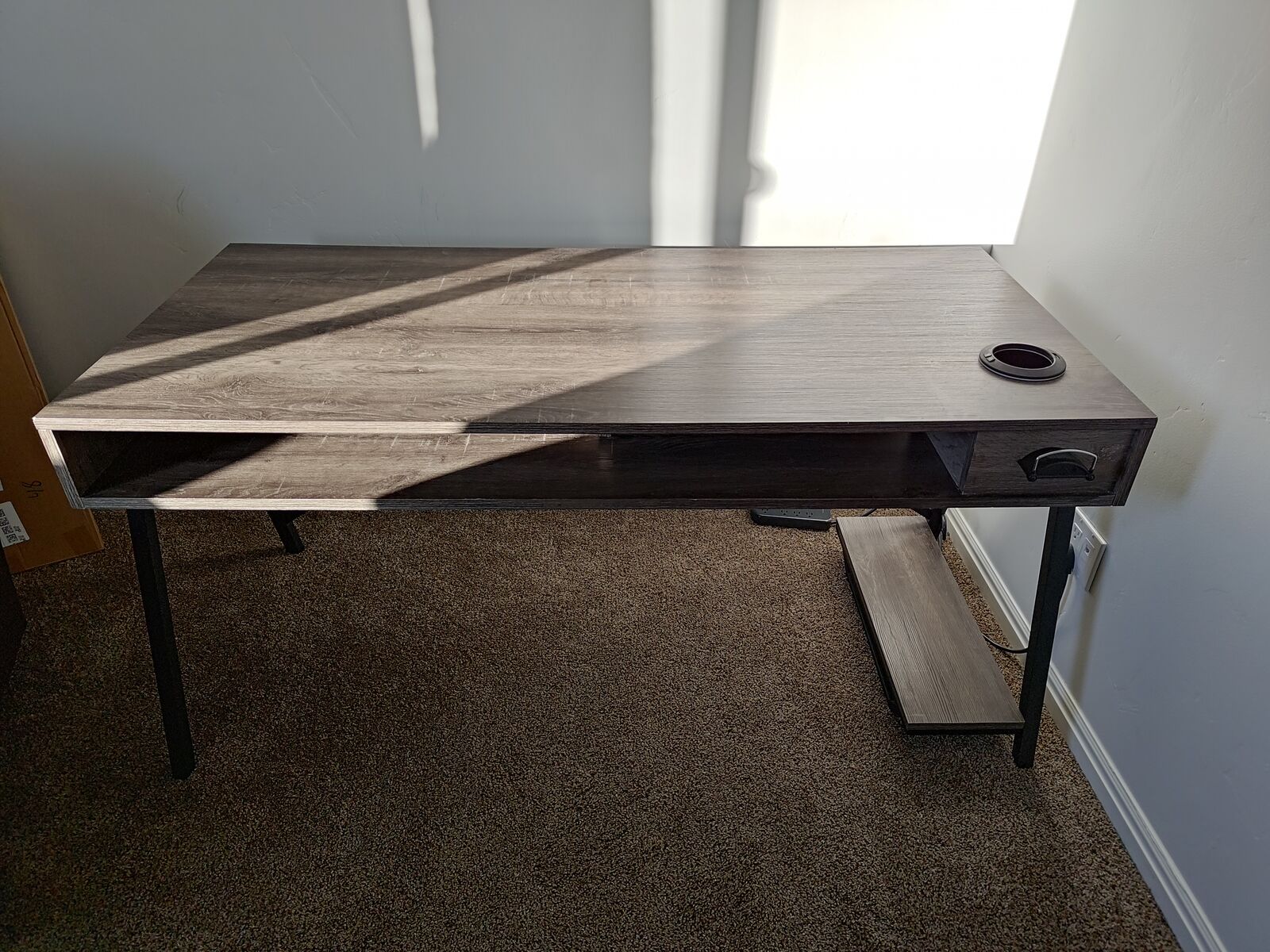 Ashley Barolli 60" Gaming Desk with Monitor Shelf