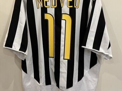 Nedved #11 | XXL | Juventus 2003-04 Home Jersey
