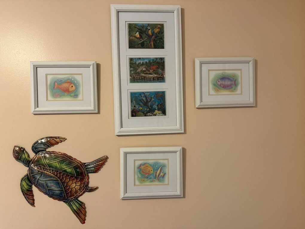 Set Of Tropical Pictures