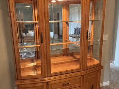 Oak China Cabinet