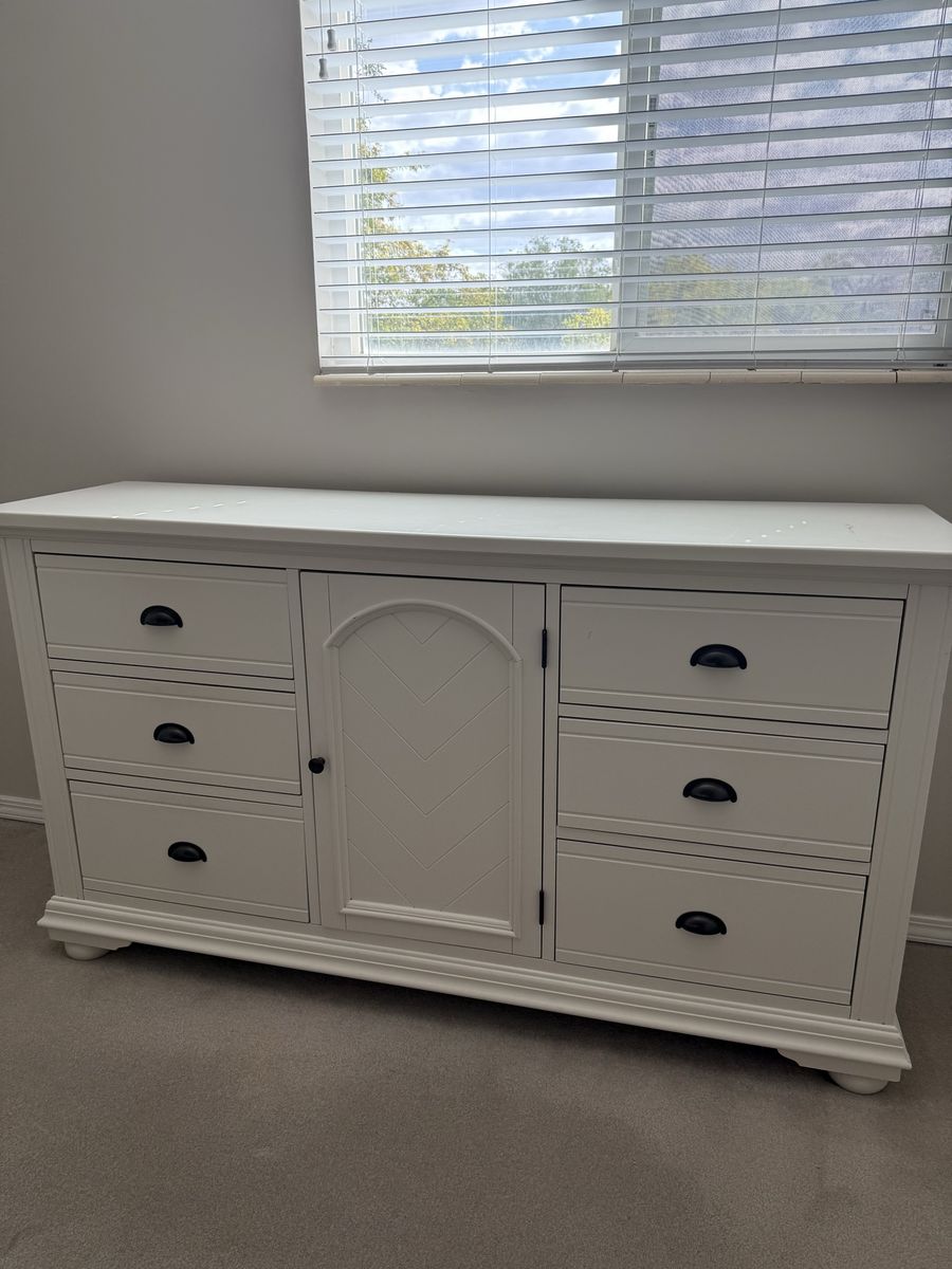 6 Drawer Combo Dresser