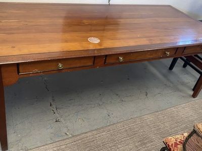 Wright Table Antique Library Wood Desk- pickup8/30