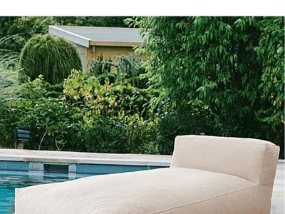 Noble House Ramona Outdoor Bean Bag Lounge Chair - Brand New In Box