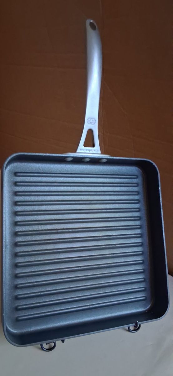 Calphalon 11" x 11" Square Frying Pan Griddle Nonstick Skillet Square Grill.