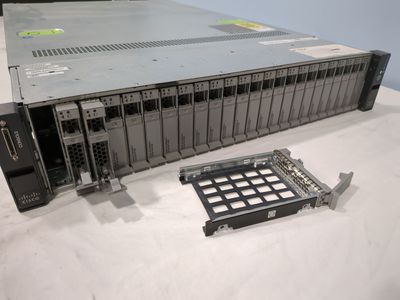 Cisco UCS C240 M3 Server 2x Xeon E5-2680v2 10-Core 2.8GHz 128GB RAM 24-bay