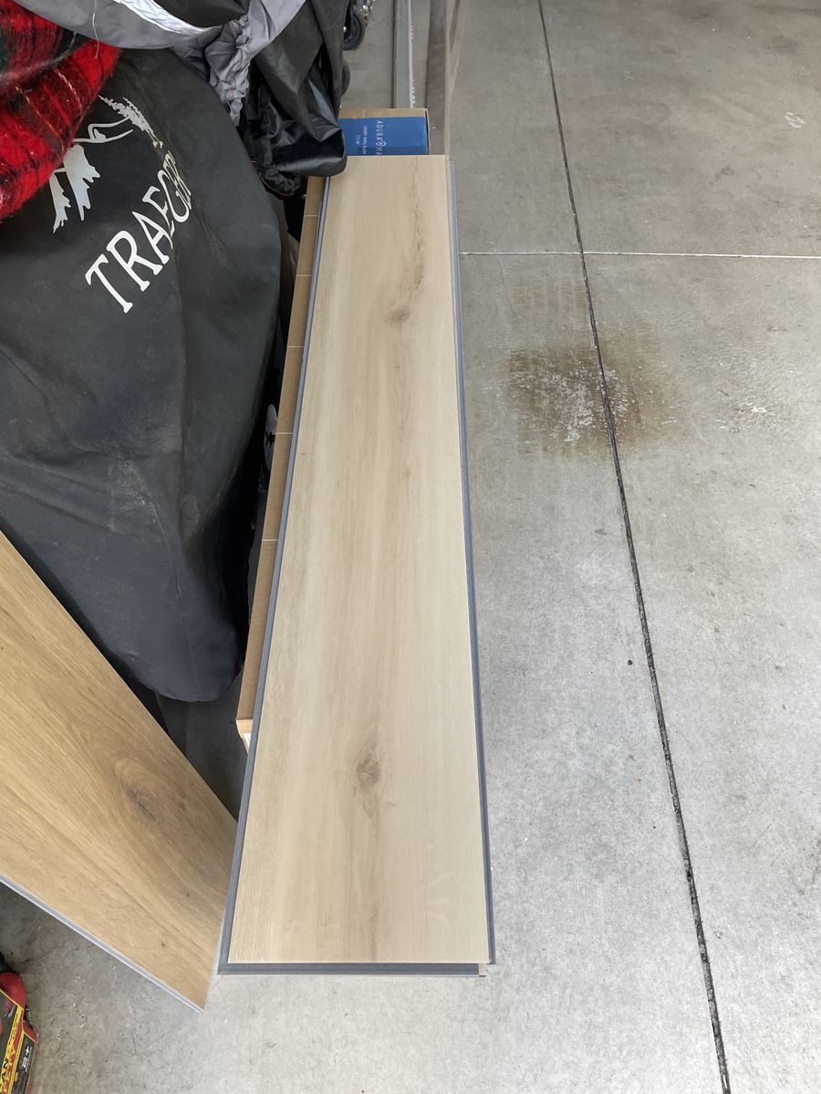 New flooring LVP