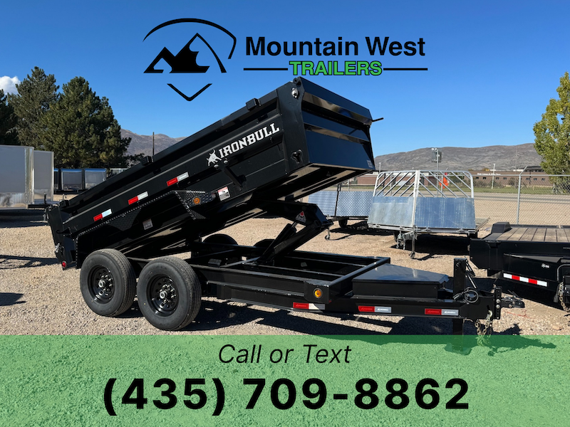 2026 Iron Bull 6X12-14.9K Dump Trailer w/ 24" Side Walls