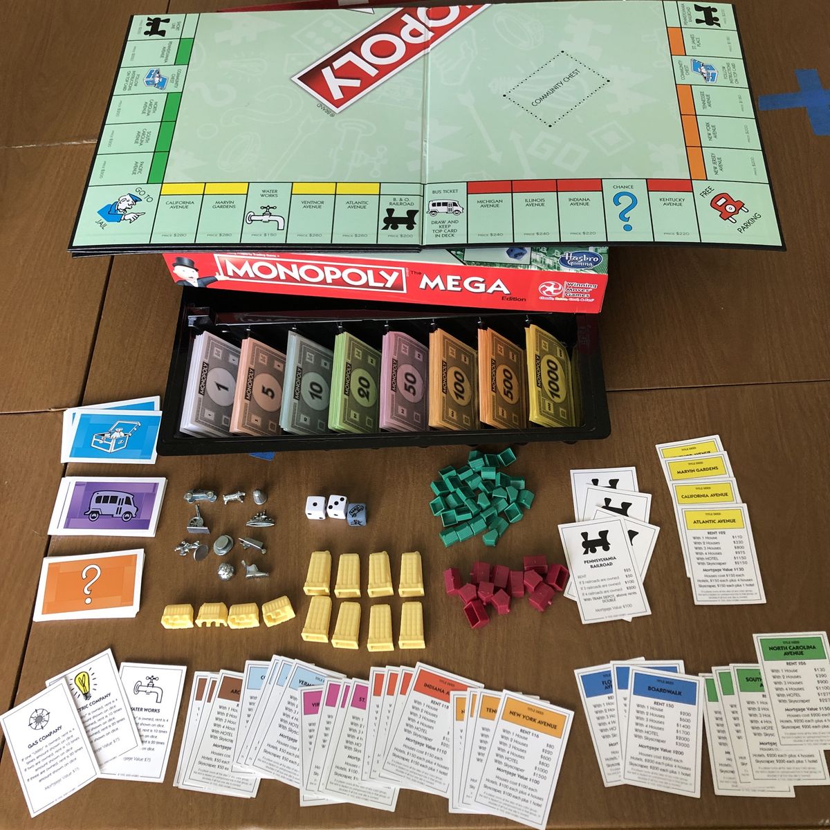 Monopoly Mega board game