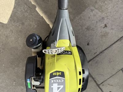 Ryobi Expand-It 4 Cycle String Trimmer + Attachments