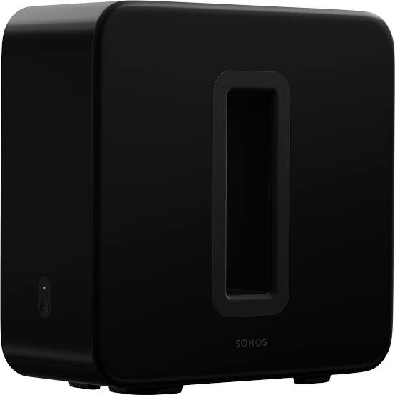 Sonos Sub (Gen 3) Wireless Subwoofer - Black - Deep Bass for Home Theater & Music