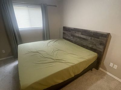 Cali King Mattress & frame with Headboard