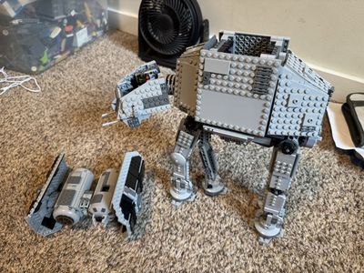 LEGO Star Wars AT-AT Walker and TIE Fighter bomber Sets - Used