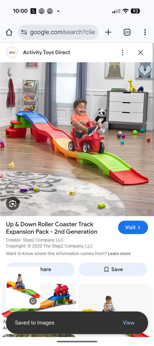 Step 2 Toddler Roller Coaster