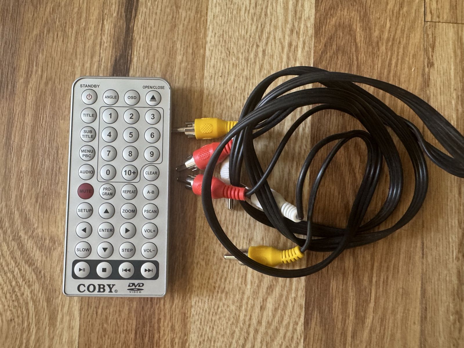 Charger and cable for Coby DVD-514 Progressive Scan DVD Player