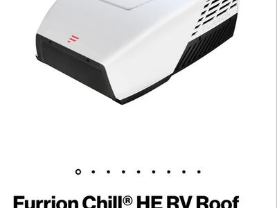 Furrion Chill HE 15k RV Roof Air Conditioner R32 with Air Distribution Box