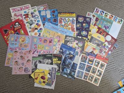 Lot of Vintage Stickers