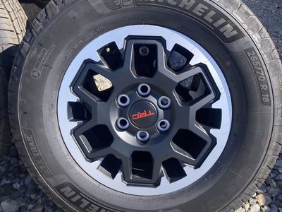 New 2026 4Runner wheels and tires. 265/70R18