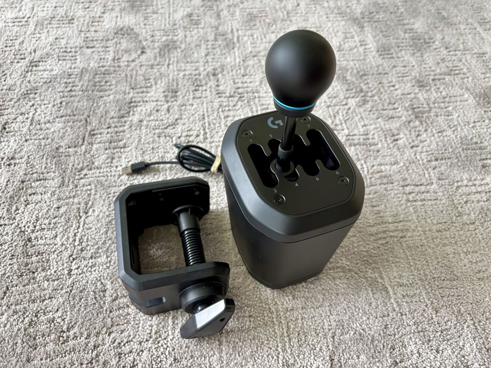 Logitech G RS H-Shifter Sim Racing Manual H Pattern Shifter