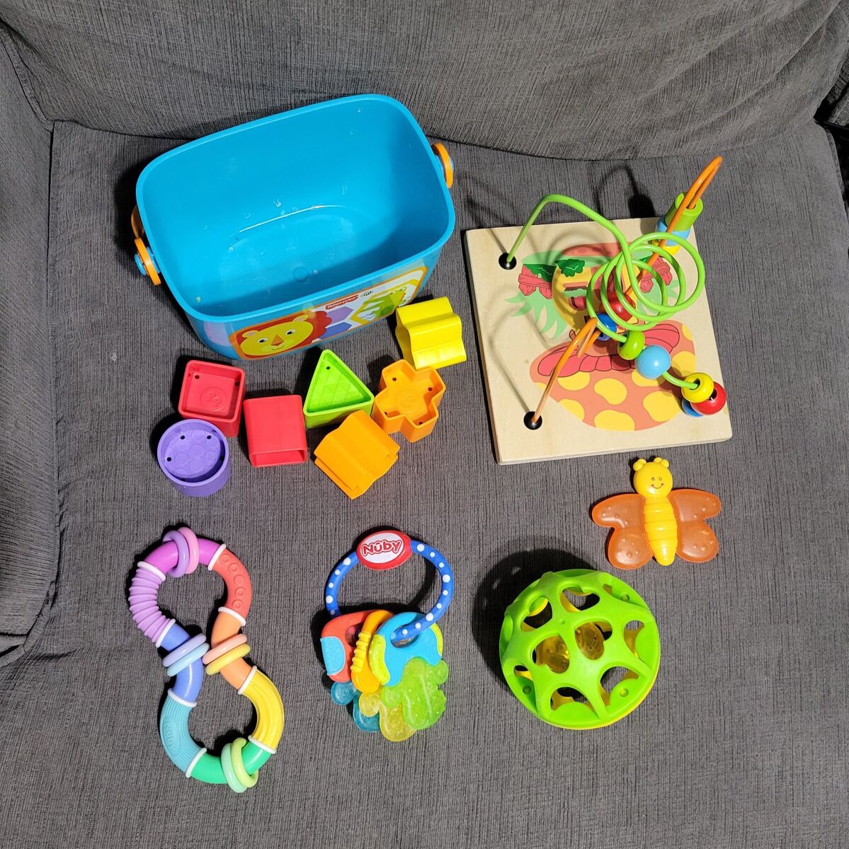 Misc baby toys selling all together