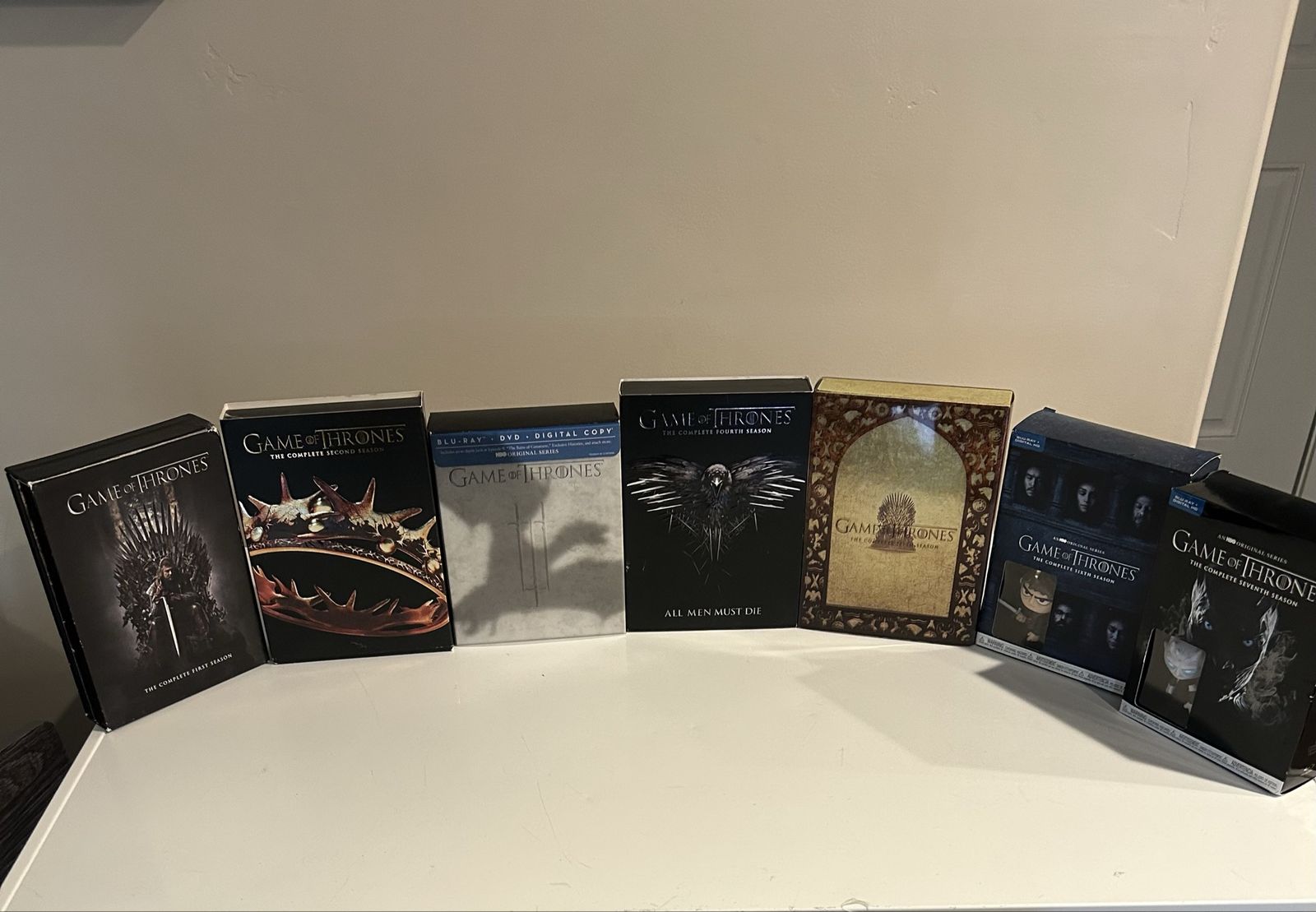 Game Of Thrones Season 1 to 7