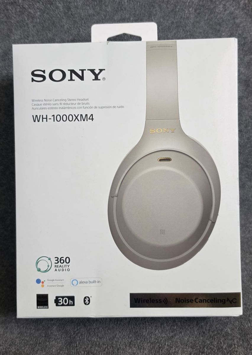 Sony WH-1000XM4 Wireless Noise Cancelling Stereo Headphones with Case