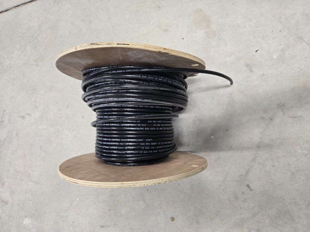 Coaxial RG6 18 AWG - 225 feet