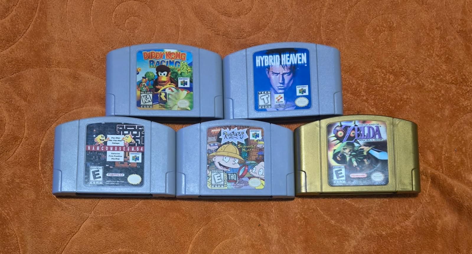 Nintendo N64 game bundle including Zelda Majora's Mask! trades considered!