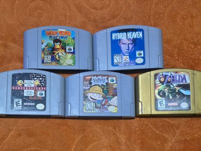 Nintendo N64 game bundle including Zelda Majora's Mask! trades considered!